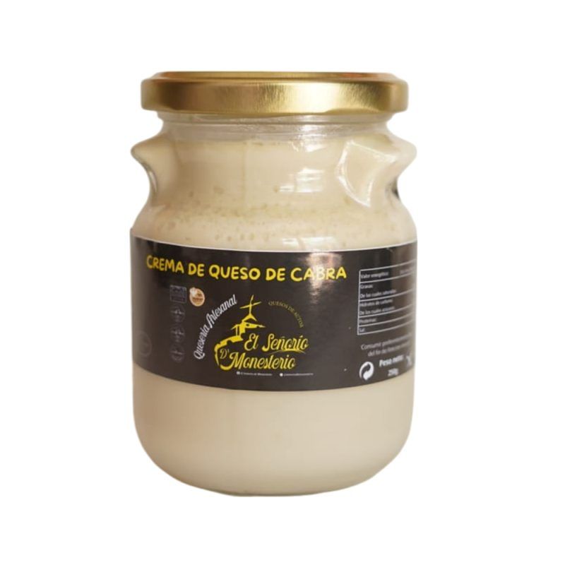 Tarro de Crema de Queso de Cabra fundido
