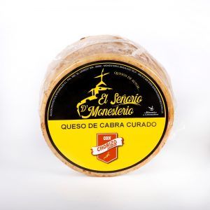 Queso de cabra curado con chorizo ibérico