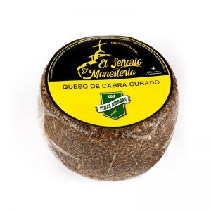 Queso de cabra curado con finas hierbas