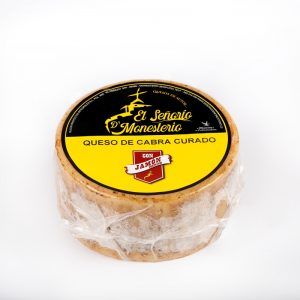 Queso de cabra curado con jamón ibérico de bellota