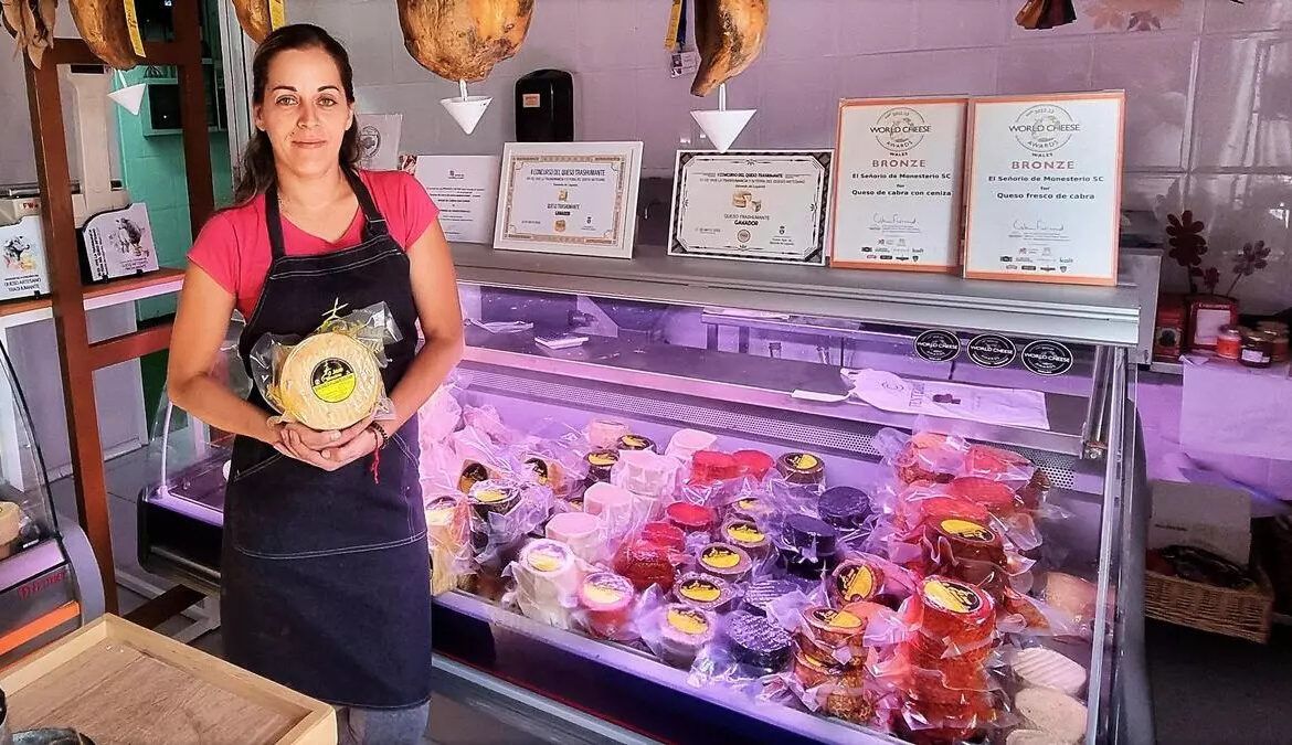 Los quesos de Señorío de Monesterio continúan acumulando premios