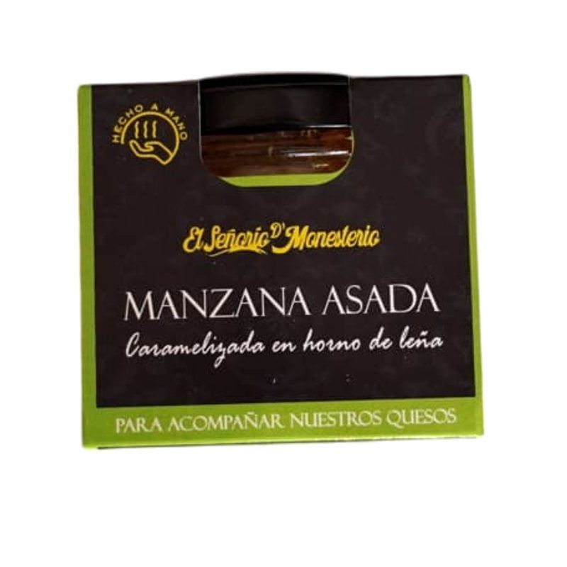 Maridaje de Manzana asada caramelizada al horno de leña