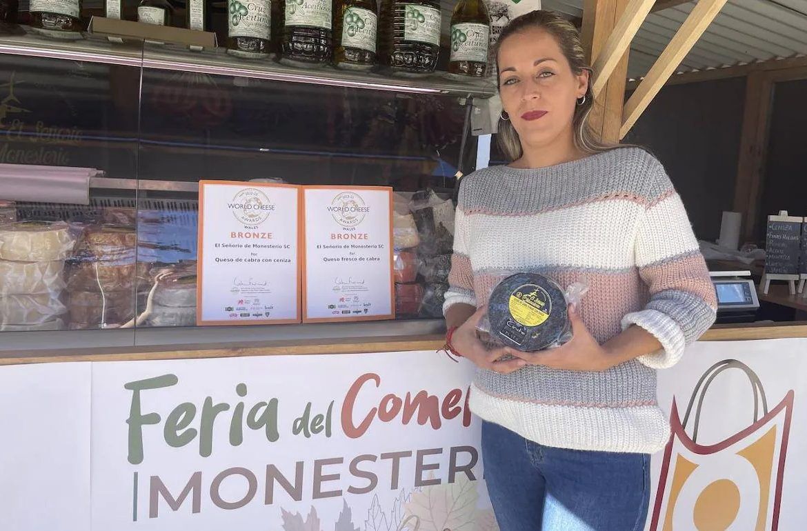 Dos quesos de ‘El Señorío de Monesterio’ premiados en el World Cheese Awards 2022