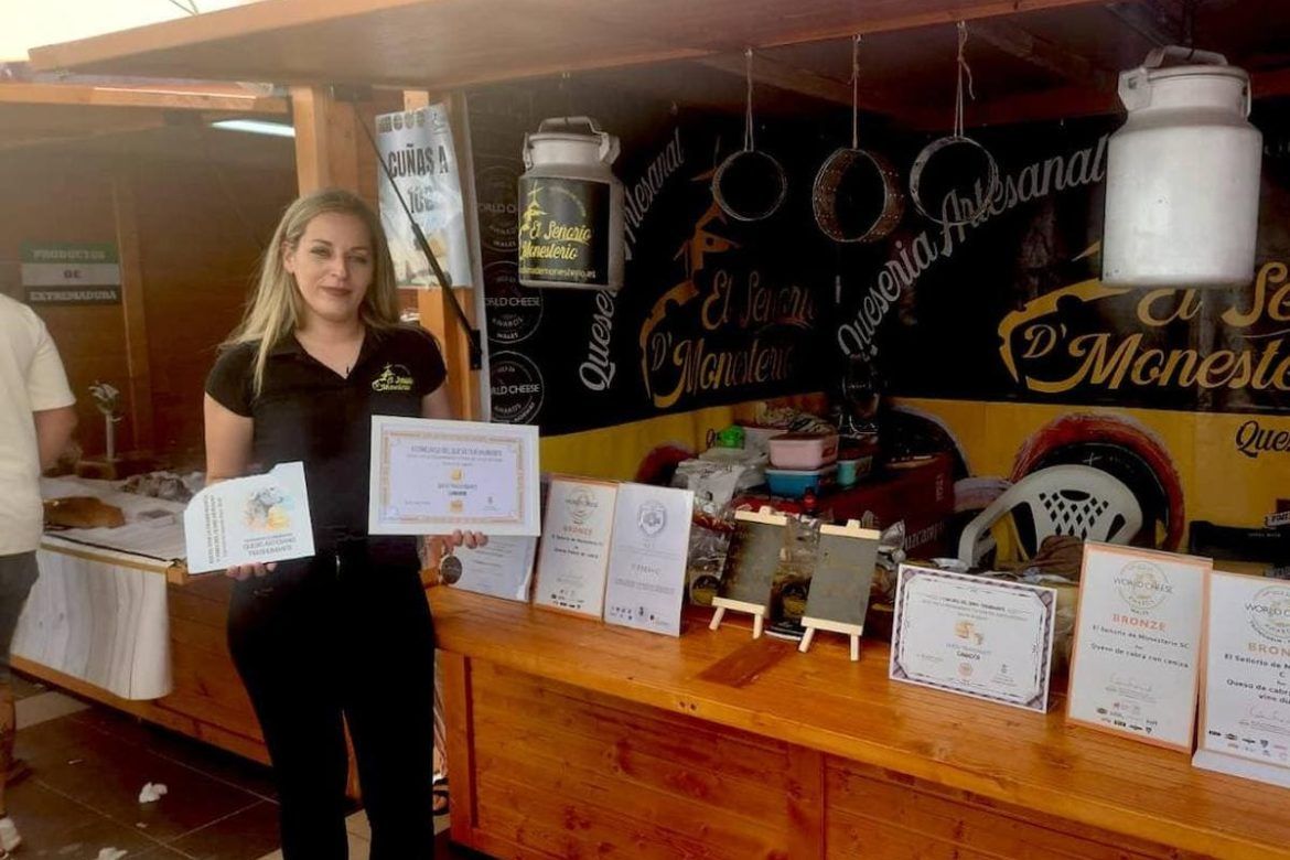 ‘El Señorío de Monesterio’ gana por segundo año consecutivo el concurso del Queso Trashumante en Valverde de Leganés