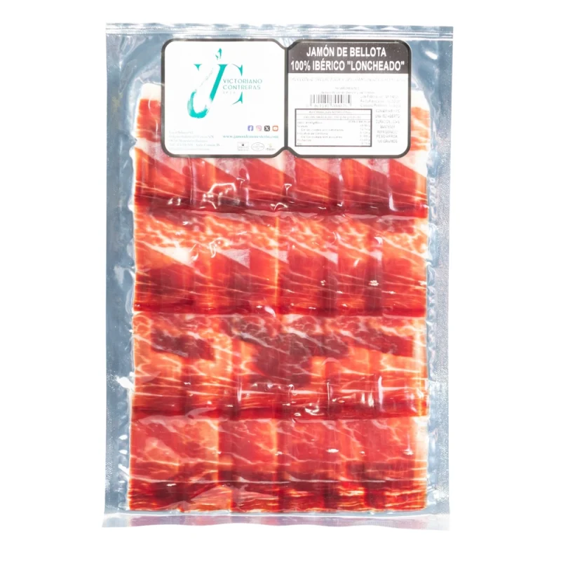 Loncheado de jamón de bellota 100% ibérico